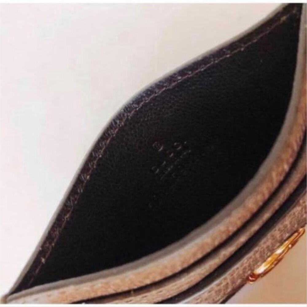 GUCCI Ophidia GG logo leather card holder case - Picture 7 of 7